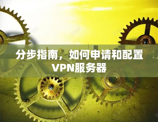 分步指南，如何申请和配置VPN服务器