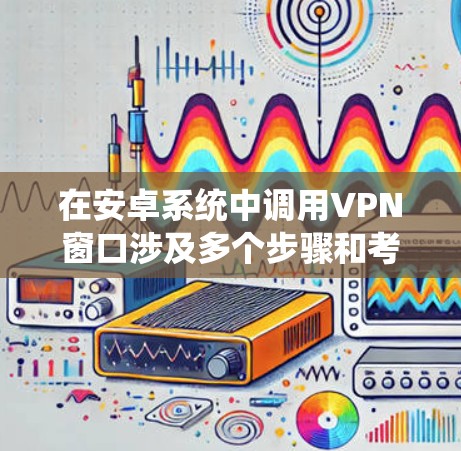 在安卓系统中调用VPN窗口涉及多个步骤和考虑因素。以下是分步骤的解决方案，帮助您成功实现调用VPN窗口的功能