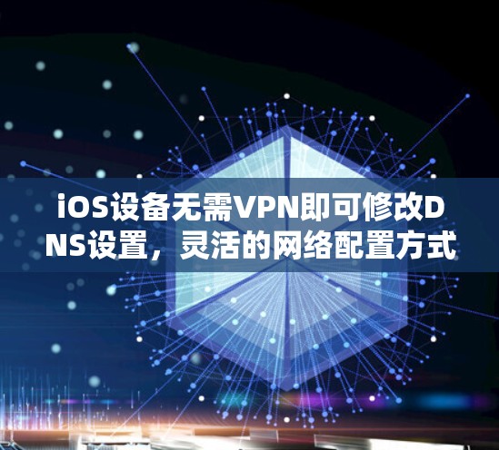 iOS设备无需VPN即可修改DNS设置,灵活的网络配置方式 iOS设备无需VPN即可修改DNS设置,灵活的网络配置方式