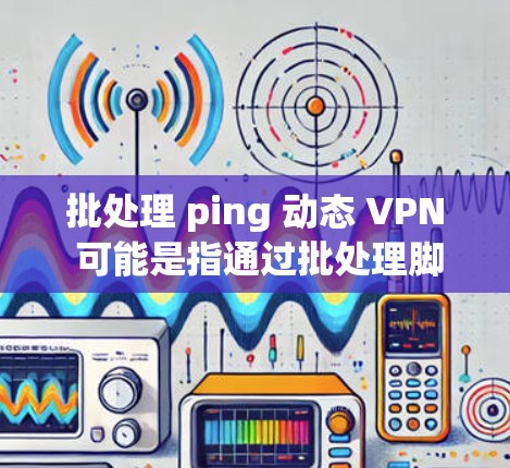 批处理 ping 动态 VPN 可能是指通过批处理脚本自动化地对多个动态 VPN 服务器执行 ping 命令。以下是一个示例批处理脚本,用于 ping 多个动态 VPN 服务器 批处理 ping 动态 VPN 可能是指通过批处理脚本自动化地对多个动态 VPN 服务器执行 ping 命令。以下是一个示例批处理脚本,用于 ping 多个动态 VPN 服务器