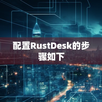 配置RustDesk的步骤如下