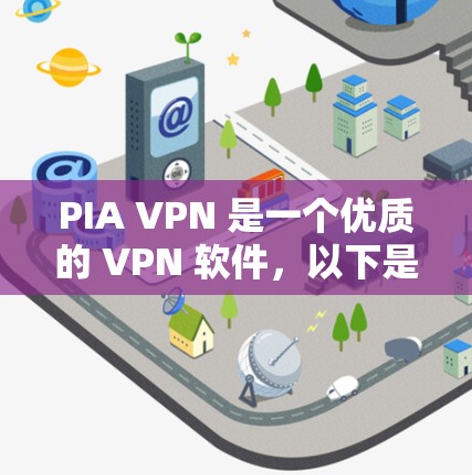PIA VPN 是一个优质的 VPN 软件，以下是对其的详细分析和建议