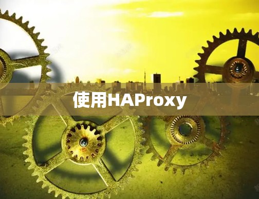 使用HAProxy 使用HAProxy
