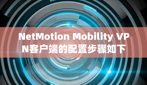 NetMotion Mobility VPN客户端的配置步骤如下