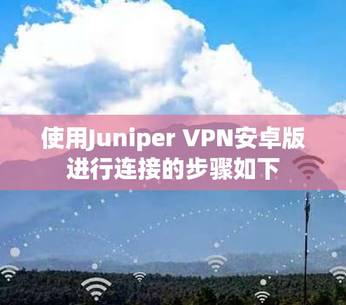 使用Juniper VPN安卓版进行连接的步骤如下 使用Juniper VPN安卓版进行连接的步骤如下