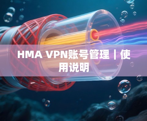 HMA VPN账号管理｜使用说明