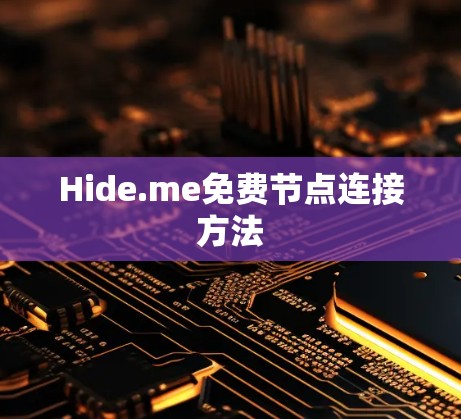Hide.me免费节点连接方法 Hide.me免费节点连接方法
