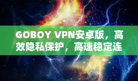 GOBOY VPN安卓版,高效隐私保护,高速稳定连接 GOBOY VPN安卓版,高效隐私保护,高速稳定连接